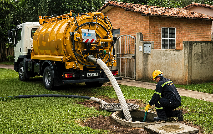 limpeza de fossas - Desvende as estrat&eacute;gias para n&atilde;o errar na limpeza de fossas